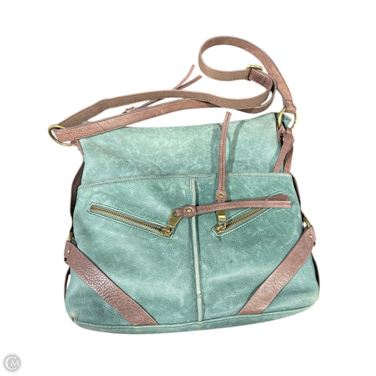 Crossbody Leather By Lucky Brand, Size: Large