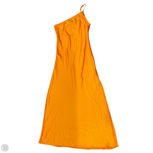 Dress Casual Maxi By Forever 21 In Orange, Size: L