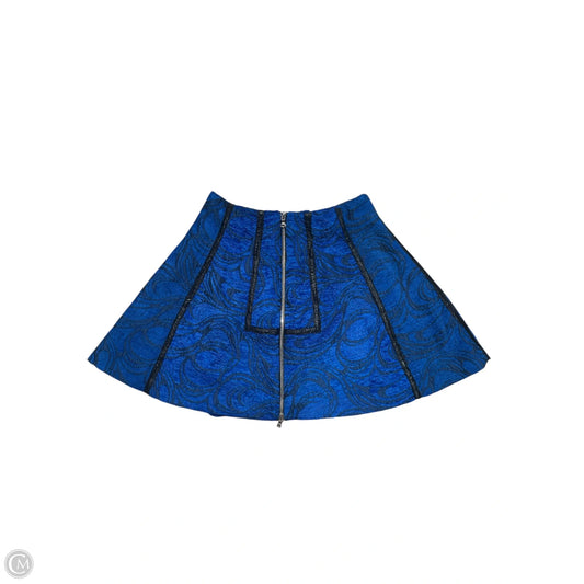 Skirt Mini & Short By Clothes Mentor In Black & Blue, Size: S