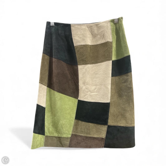 Skirt Midi By Alfani In Plaid Pattern, Size: 4
