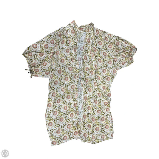 Kimono By Free People In Floral Print, Size: Osfm