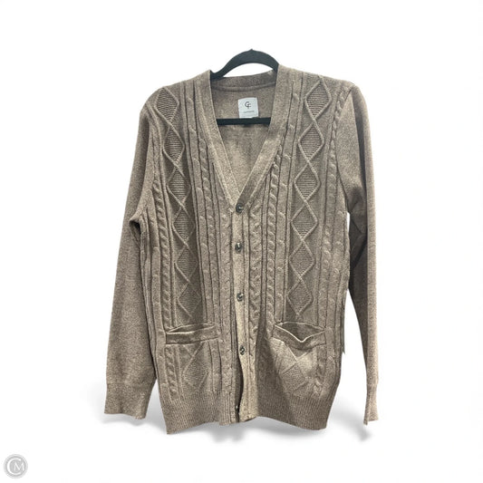Cardigan By Clothes Mentor In Brown, Size: S