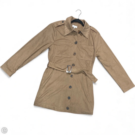 Cardigan By Clothes Mentor In Brown, Size: S