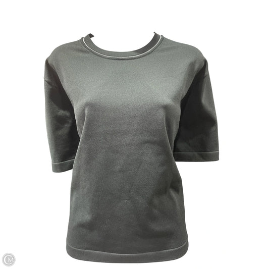 Athletic Top Short Sleeve By Lululemon In Black, Size: Xl