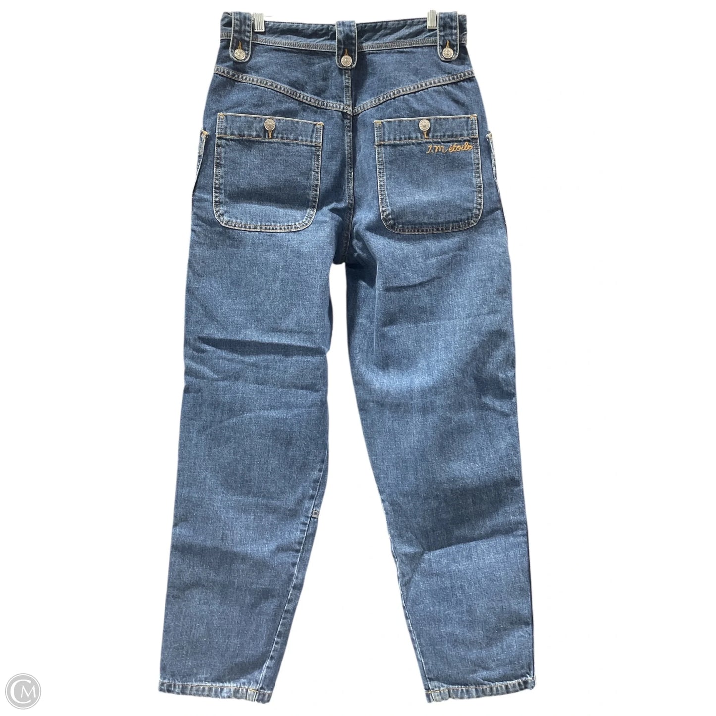 Jeans Designer By Isabel Marant In Blue Denim, Size: L