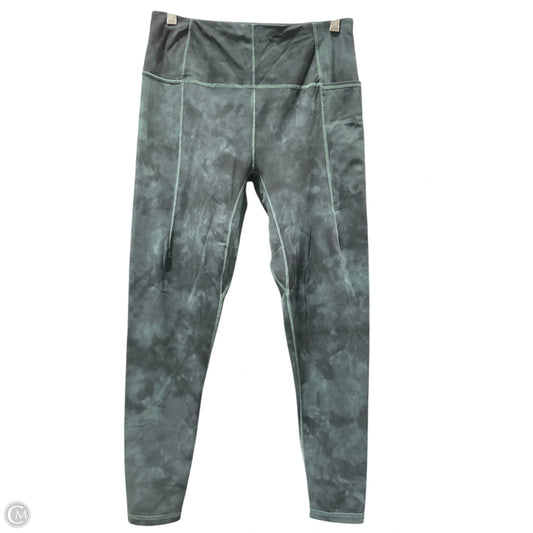 Athletic Leggings By Sweaty Betty In Green, Size: 10
