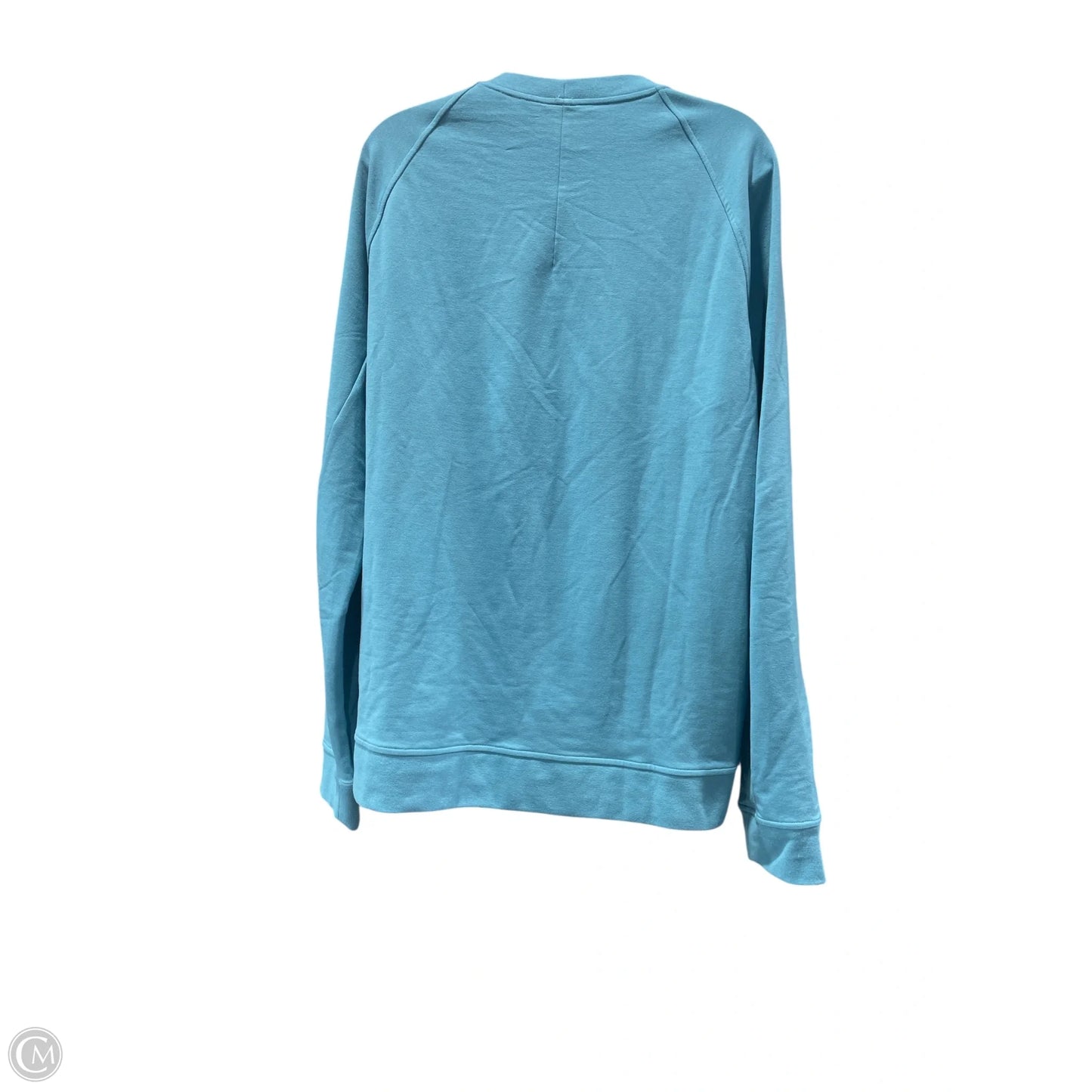 Athletic Sweatshirt Crewneck By Lululemon In Blue, Size: L