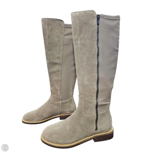 Boots Knee Flats By Donald Pliner In Grey, Size: 6