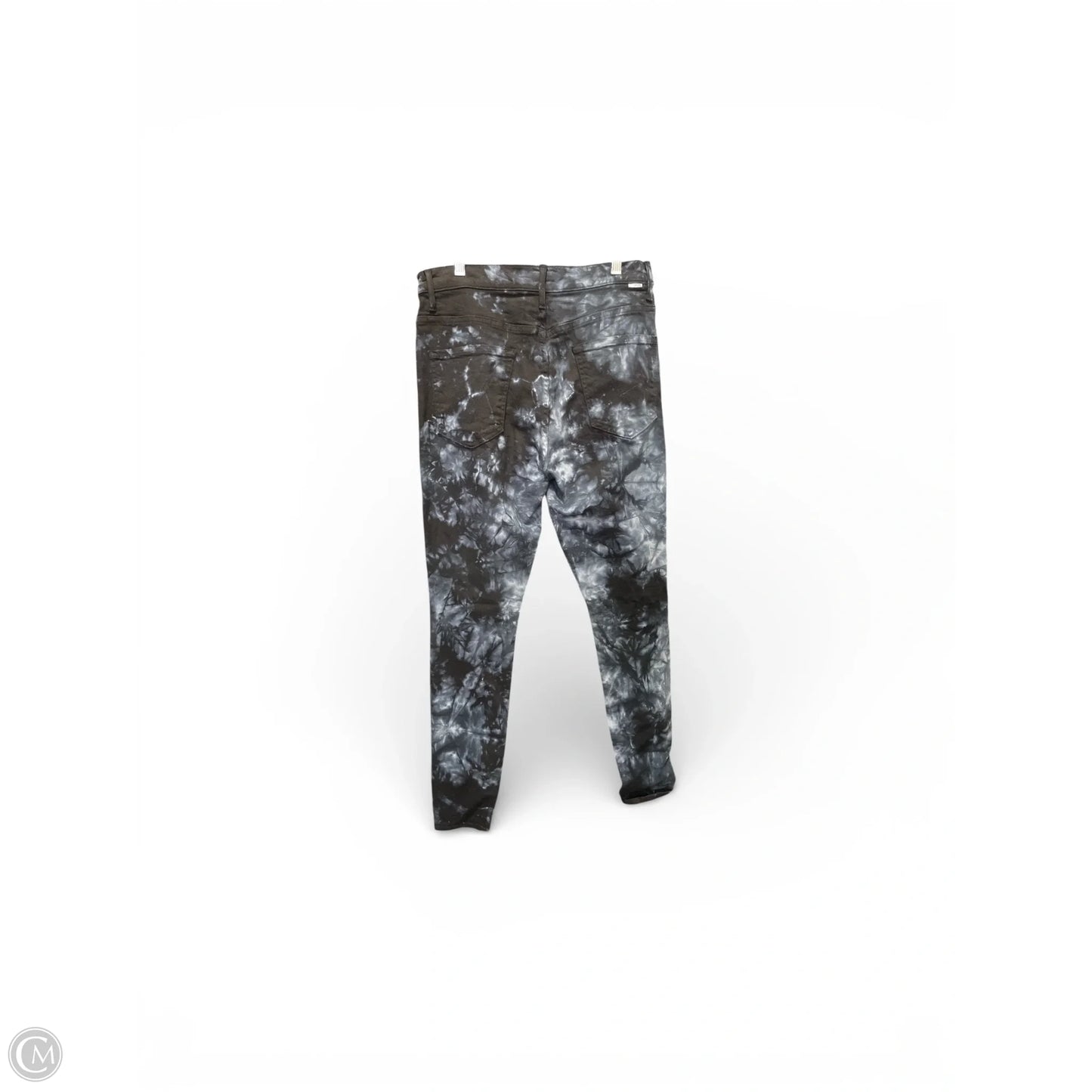 Jeans Skinny By Mother In Tie Dye Print, Size: 12