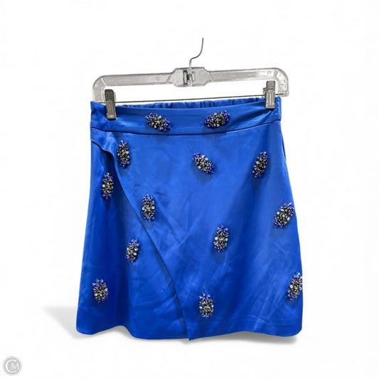 Skirt Mini & Short By Clothes Mentor In Blue, Size: S