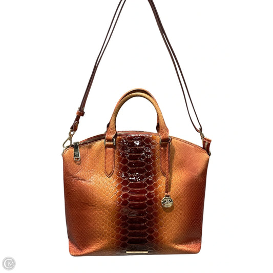 Handbag Designer By Brahmin, Size: Large