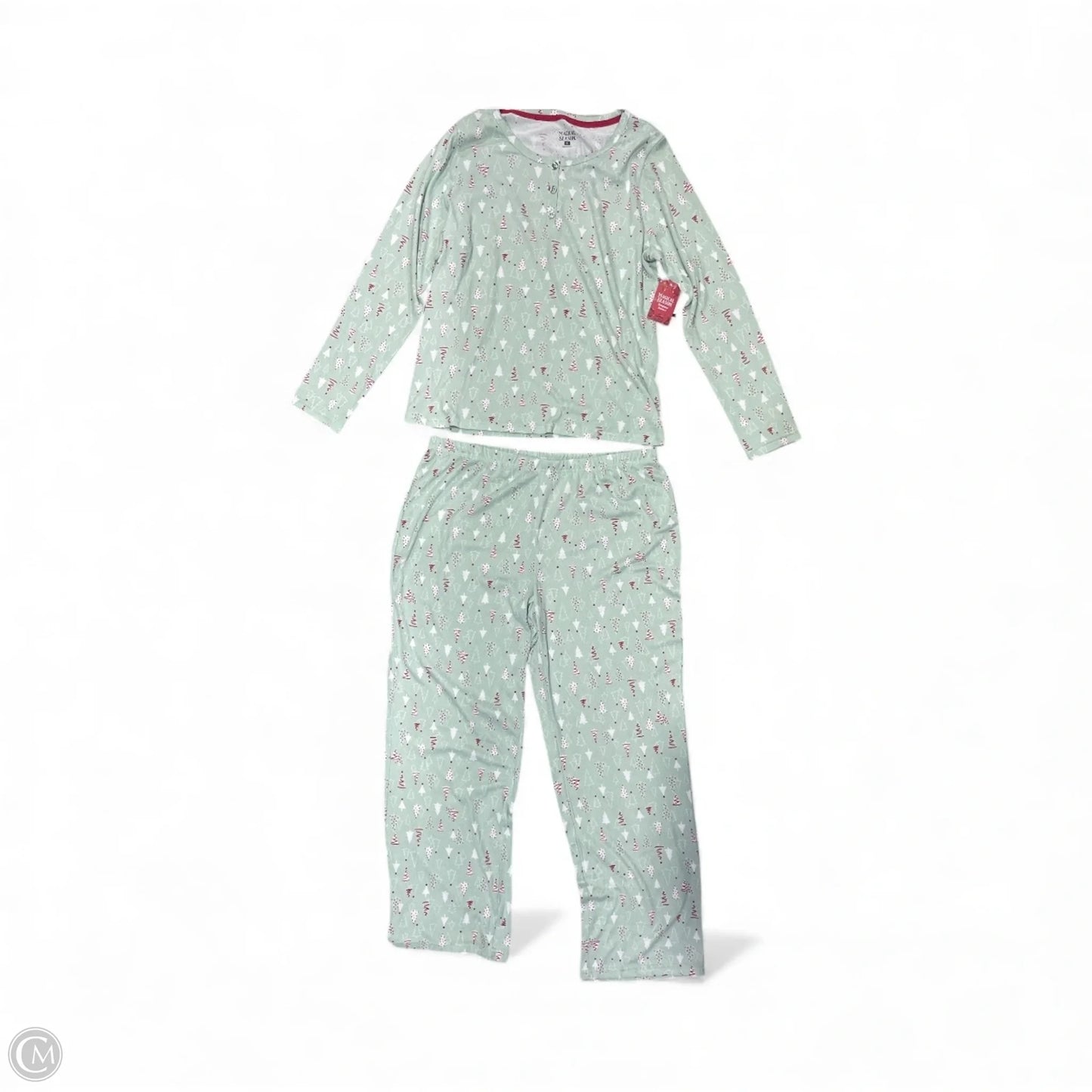 Pajamas 2pc By Clothes Mentor In Multi-colored, Size: Xl