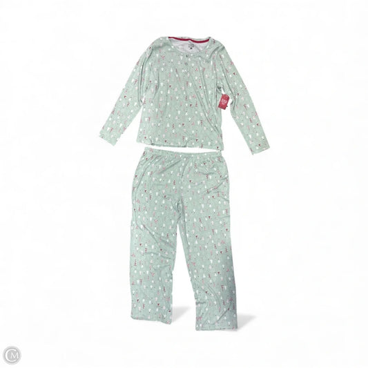 Pajamas 2pc By Clothes Mentor In Multi-colored, Size: Xl