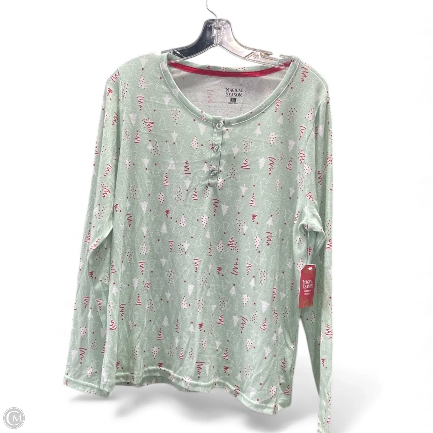 Pajamas 2pc By Clothes Mentor In Multi-colored, Size: Xl