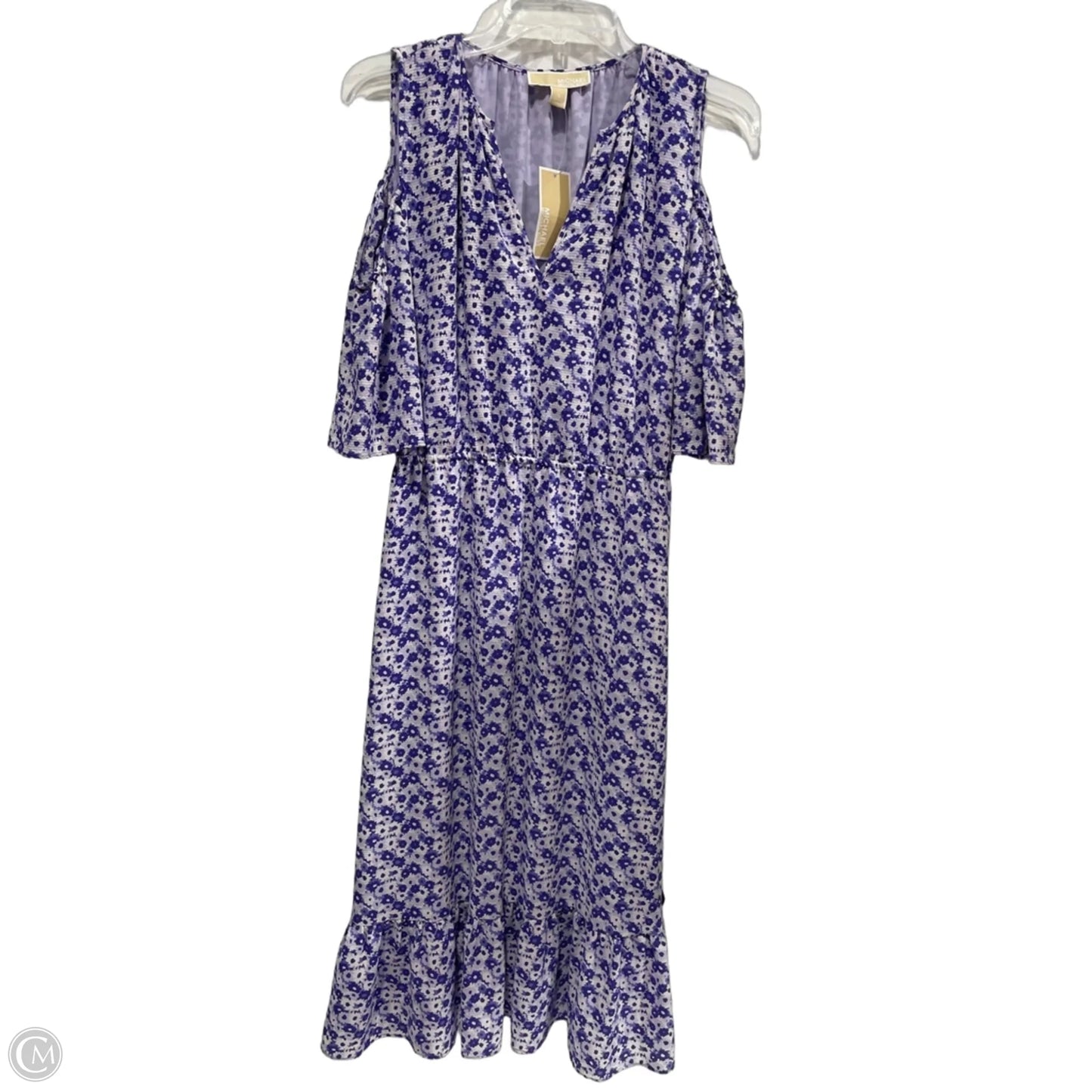 Dress Casual Maxi By Michael By Michael Kors In Floral Print, Size: S