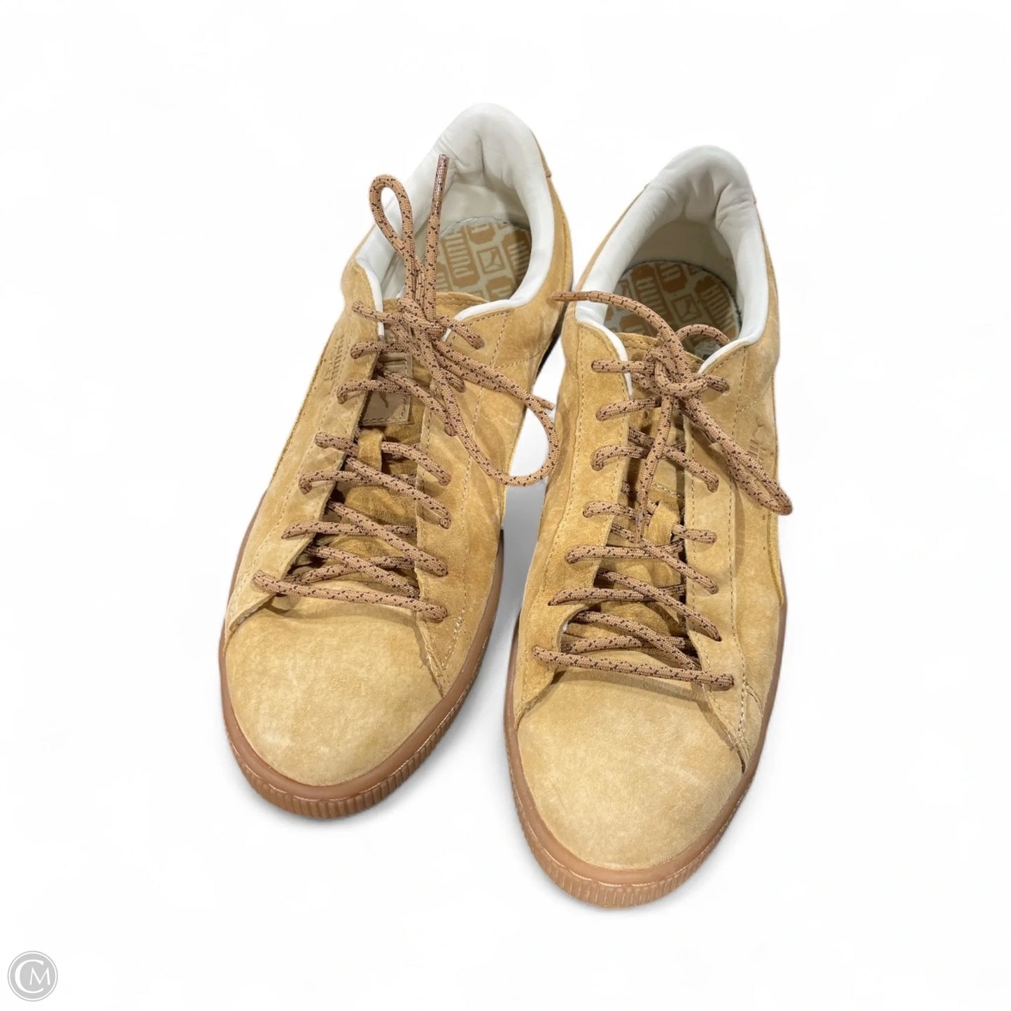Shoes Sneakers By Puma In Tan, Size: 8.5