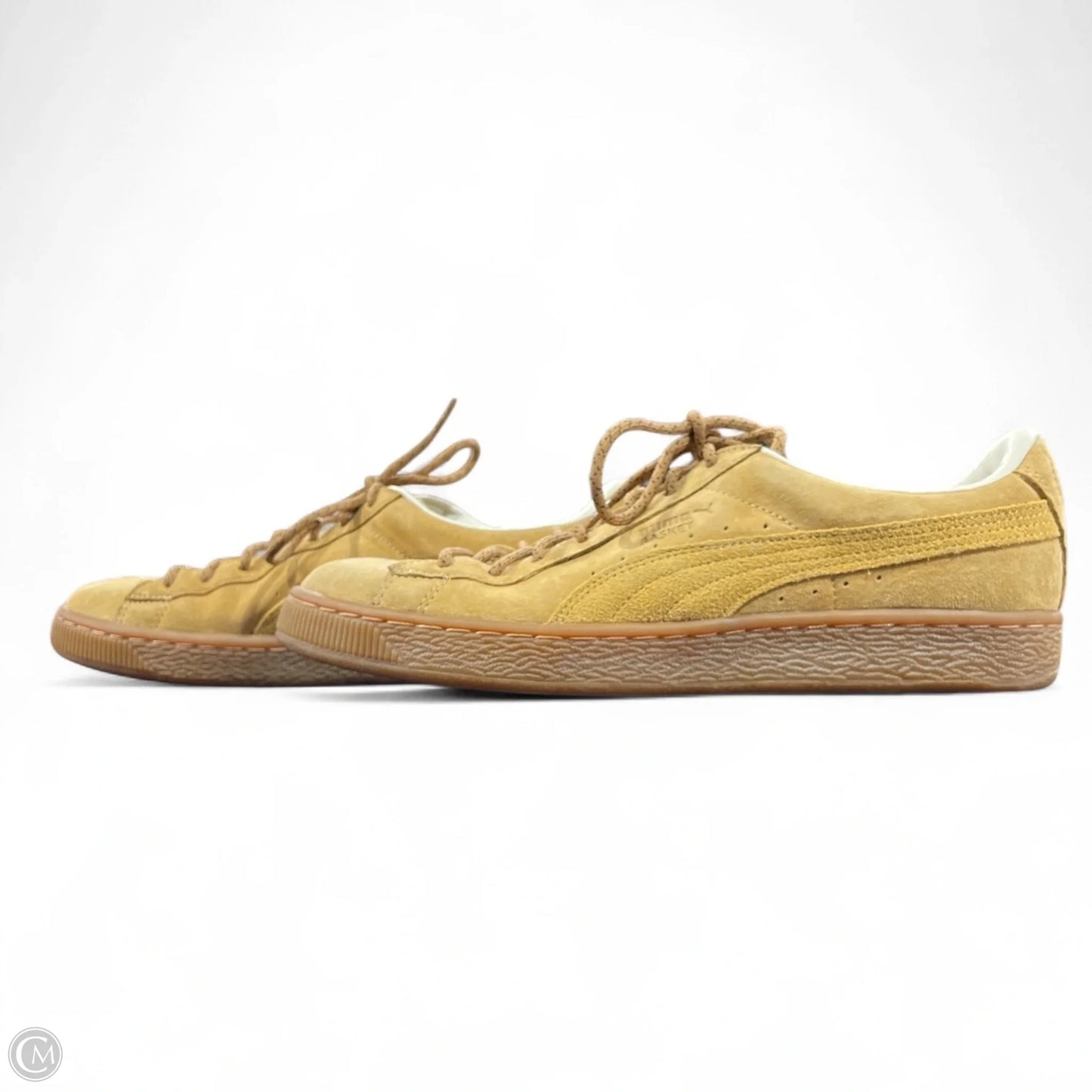 Shoes Sneakers By Puma In Tan, Size: 8.5