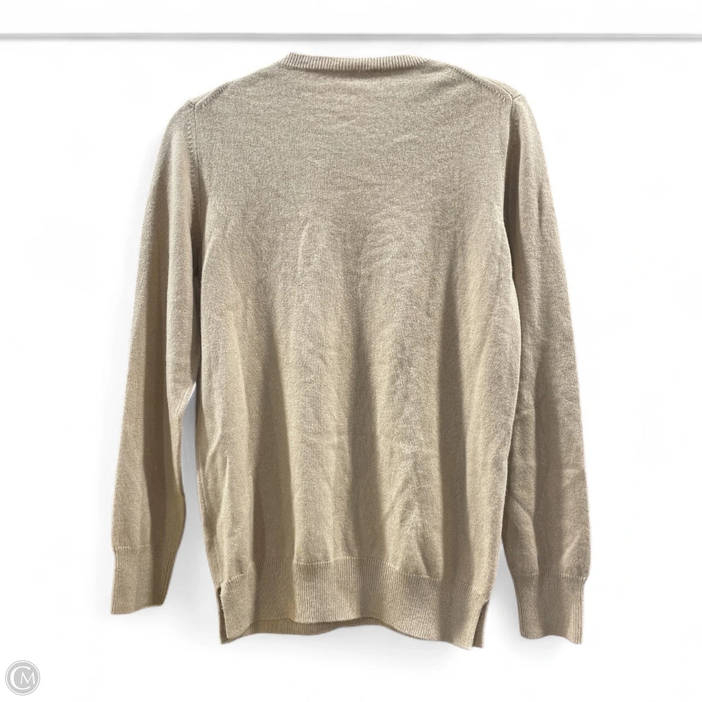 Sweater Designer By Tory Burch In Tan, Size: S