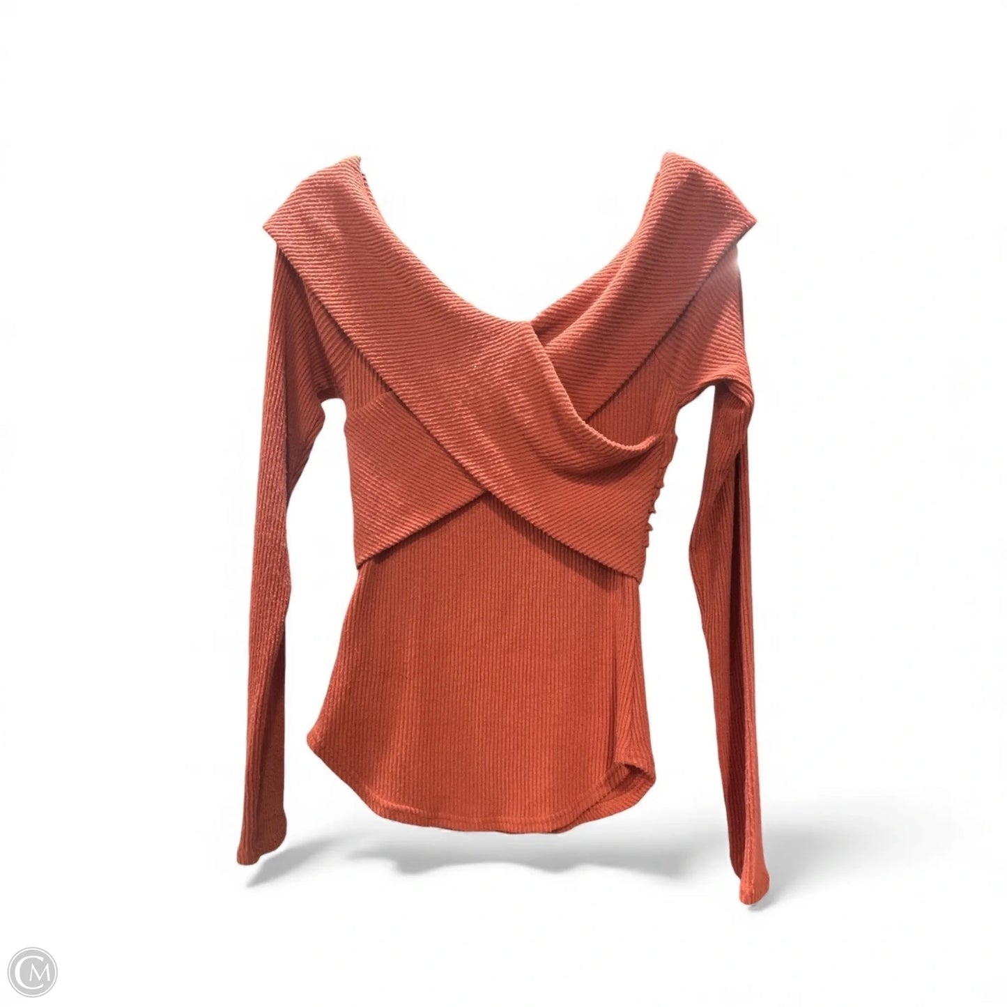 Top Long Sleeve By Free People In Red, Size: M