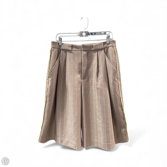 Shorts By Anthropologie In Striped Pattern, Size: 10