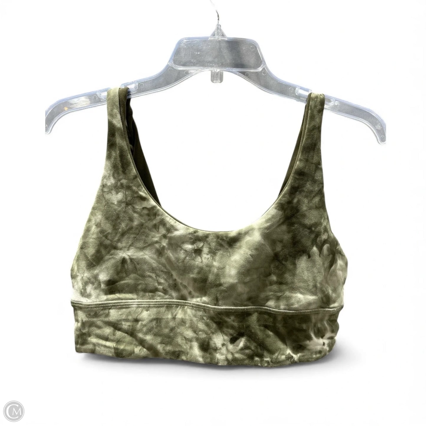Athletic Bra By Lululemon In Camouflage Print, Size: 10