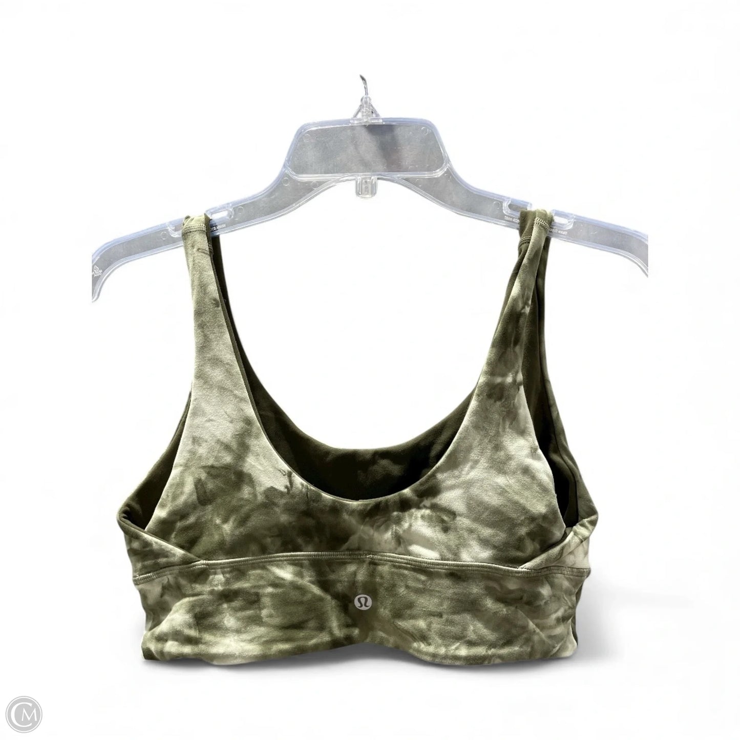 Athletic Bra By Lululemon In Camouflage Print, Size: 10