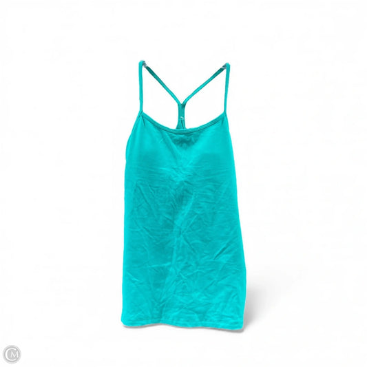 Athletic Tank Top By Lululemon In Green, Size: 8