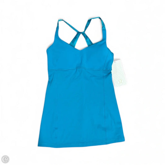 Athletic Tank Top By Lululemon In Blue, Size: 6