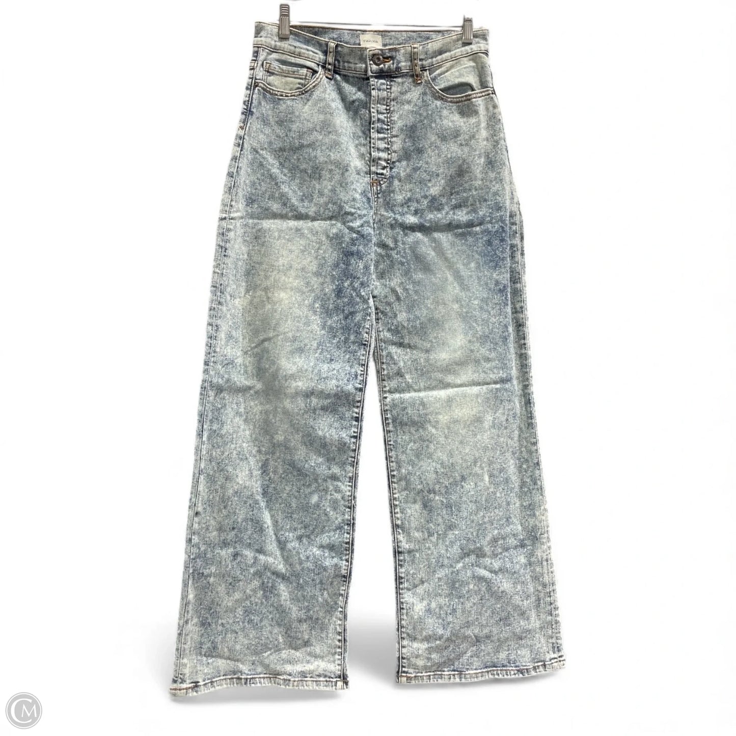 Jeans Wide Leg By Sneak Peek In Blue Denim, Size: L
