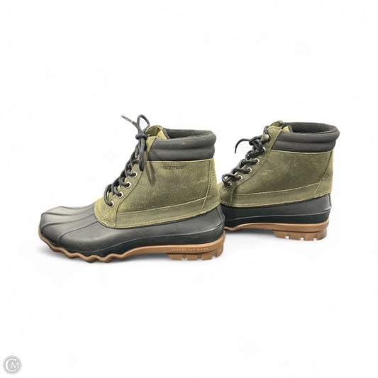 Boots Hiking By Sperry In Black & Green, Size: 9