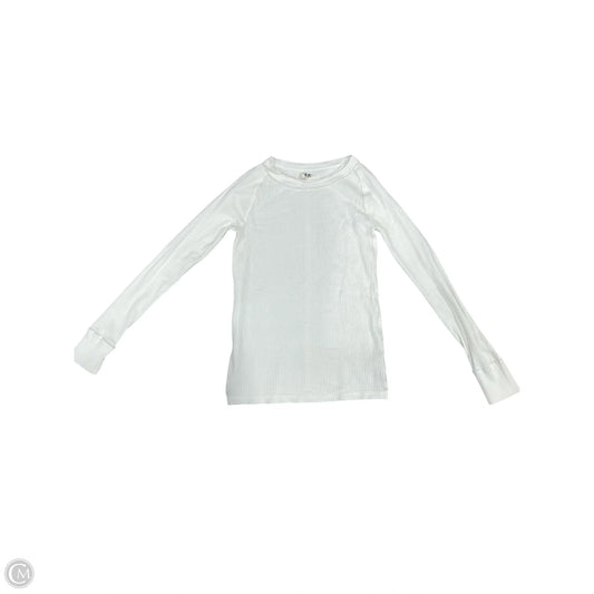 Top Long Sleeve By We The Free In White, Size: S