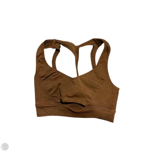 Athletic Bra By Free People In Brown, Size: Xs