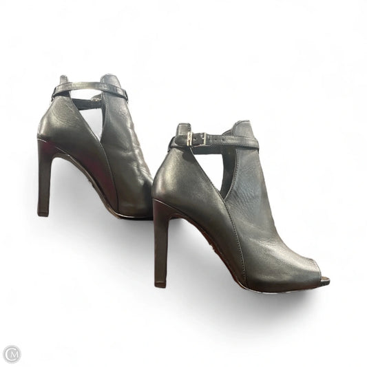 Boots Ankle Heels By Michael By Michael Kors In Black, Size: 9