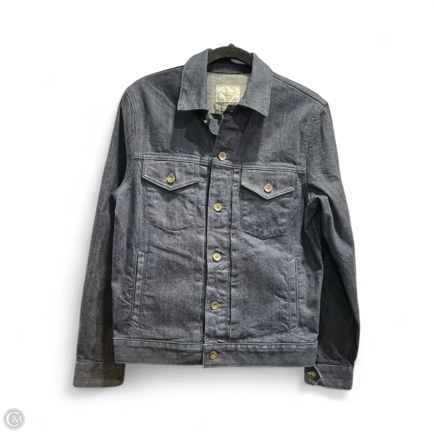 Jacket Denim By Rag And Bone In Blue Denim, Size: Xs
