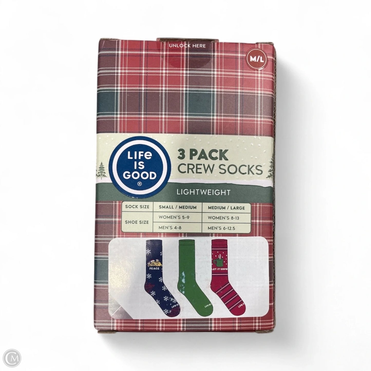 Socks By Life Is Good In Multi-colored, Size: 0