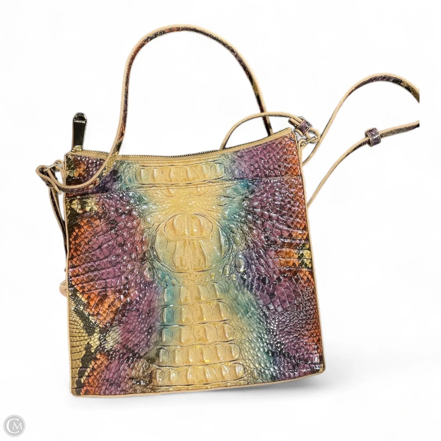 Crossbody Designer By Brahmin, Size: Medium