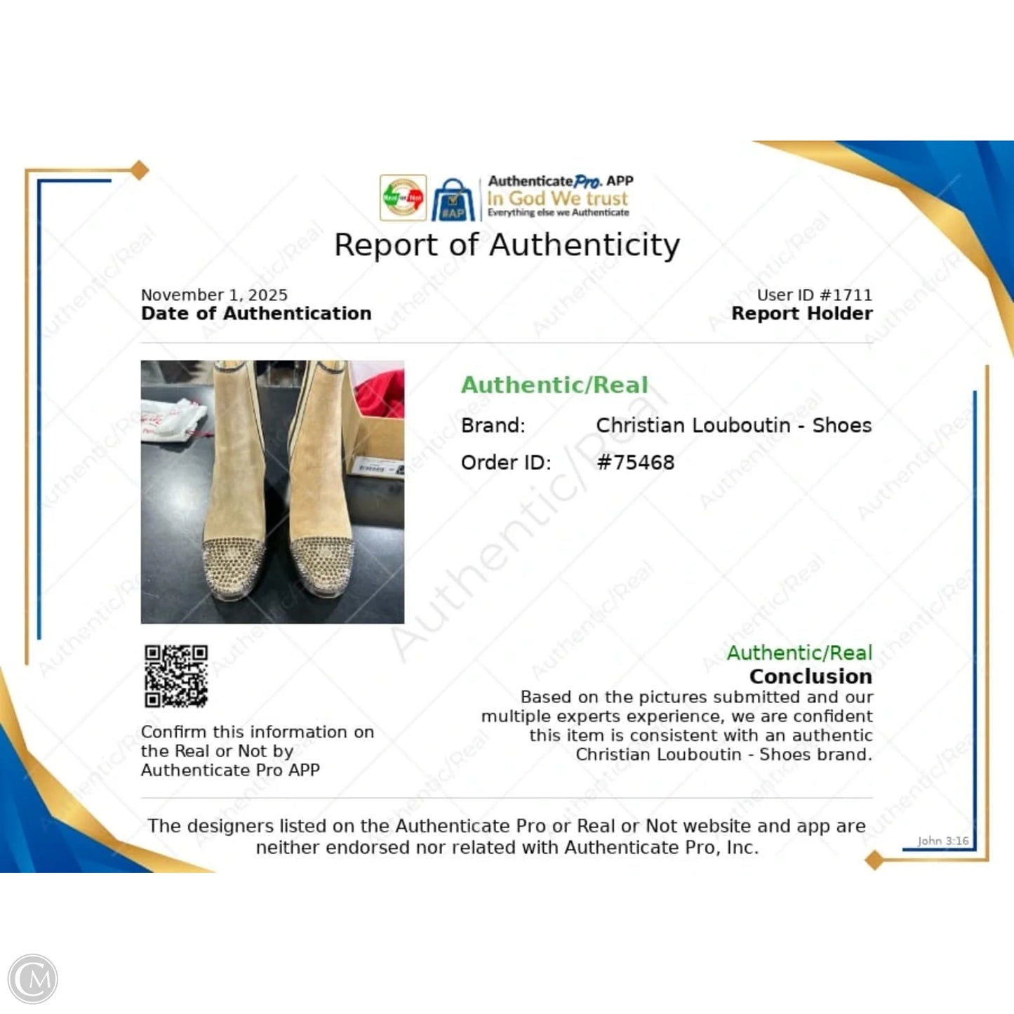 Boots Luxury Designer By Christian Louboutin In Tan, Size: 10