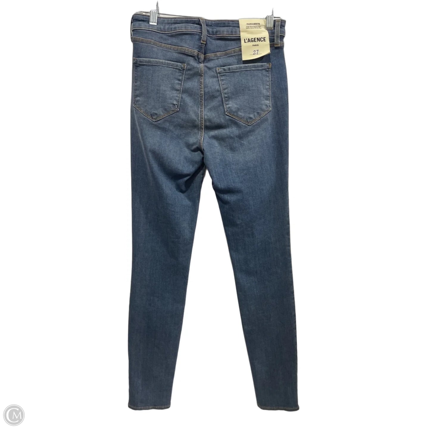 Jeans Skinny By L Agence In Blue Denim, Size: S