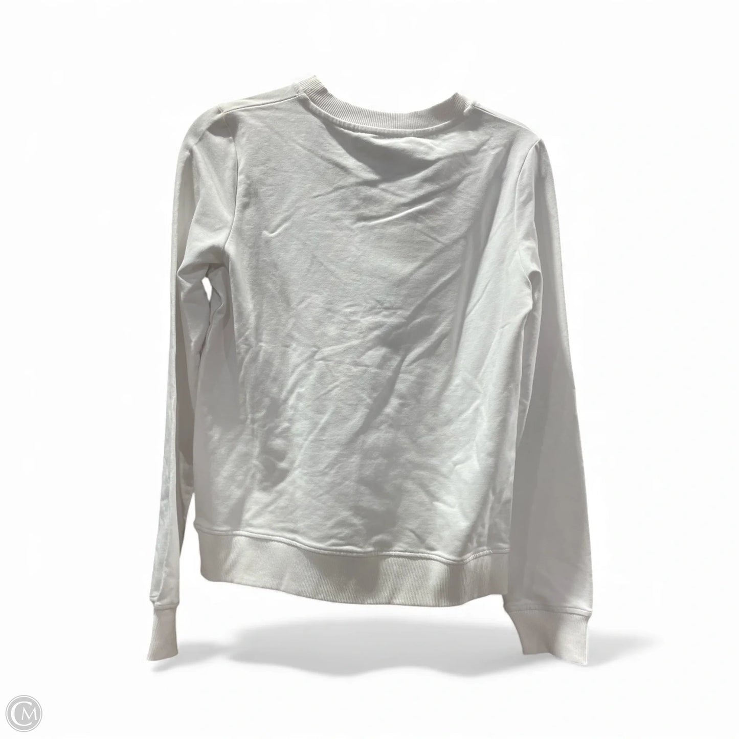 Sweater By Love Moschino In White, Size: Xs