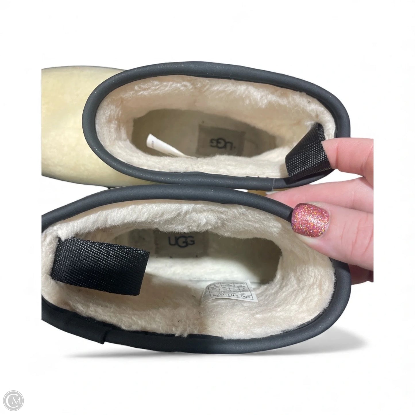 Boots Designer By Ugg In Clear, Size: 9