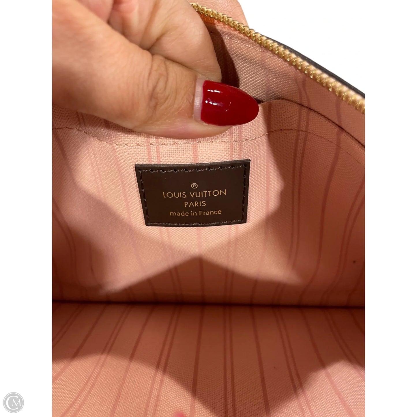 Wristlet Luxury Designer By Louis Vuitton, Size: Medium