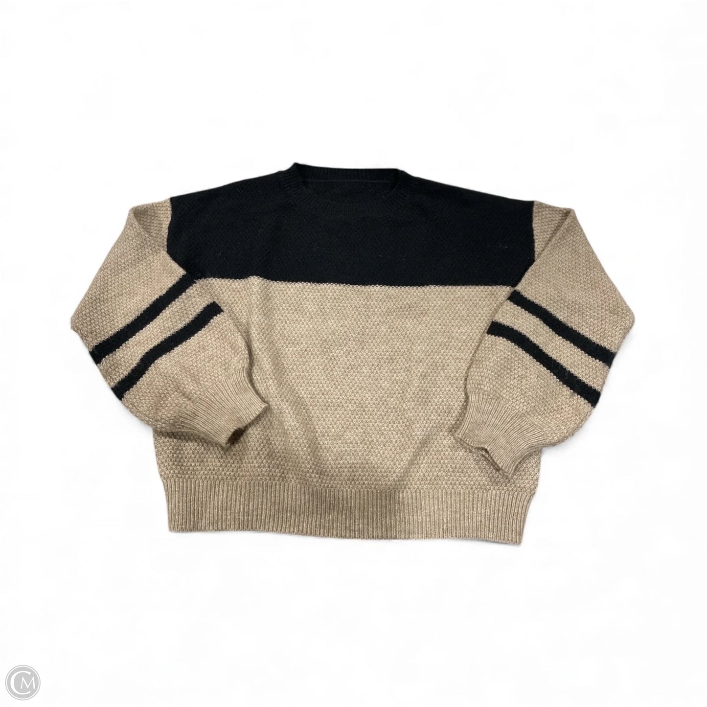 Sweater By Shein In Black & Brown, Size: Xs