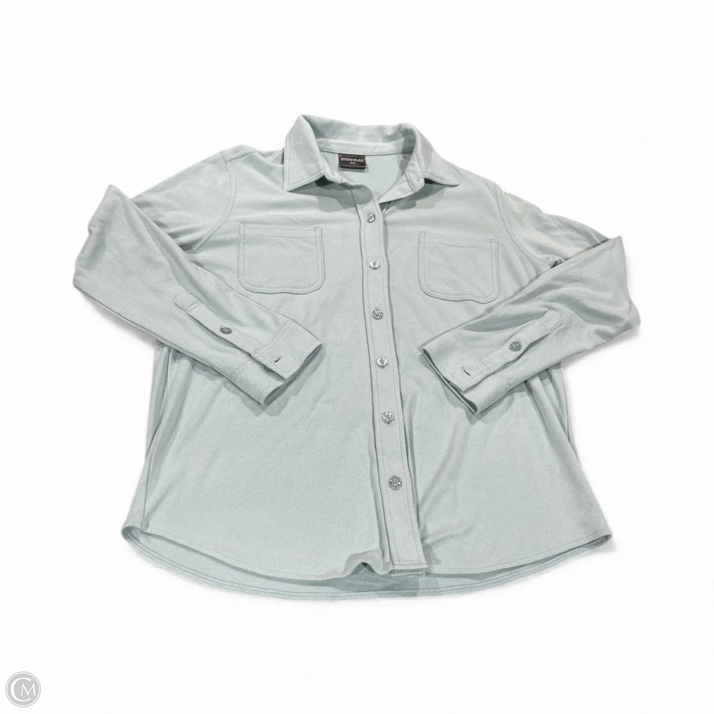 Jacket Shirt By 32 Degrees In Blue, Size: S