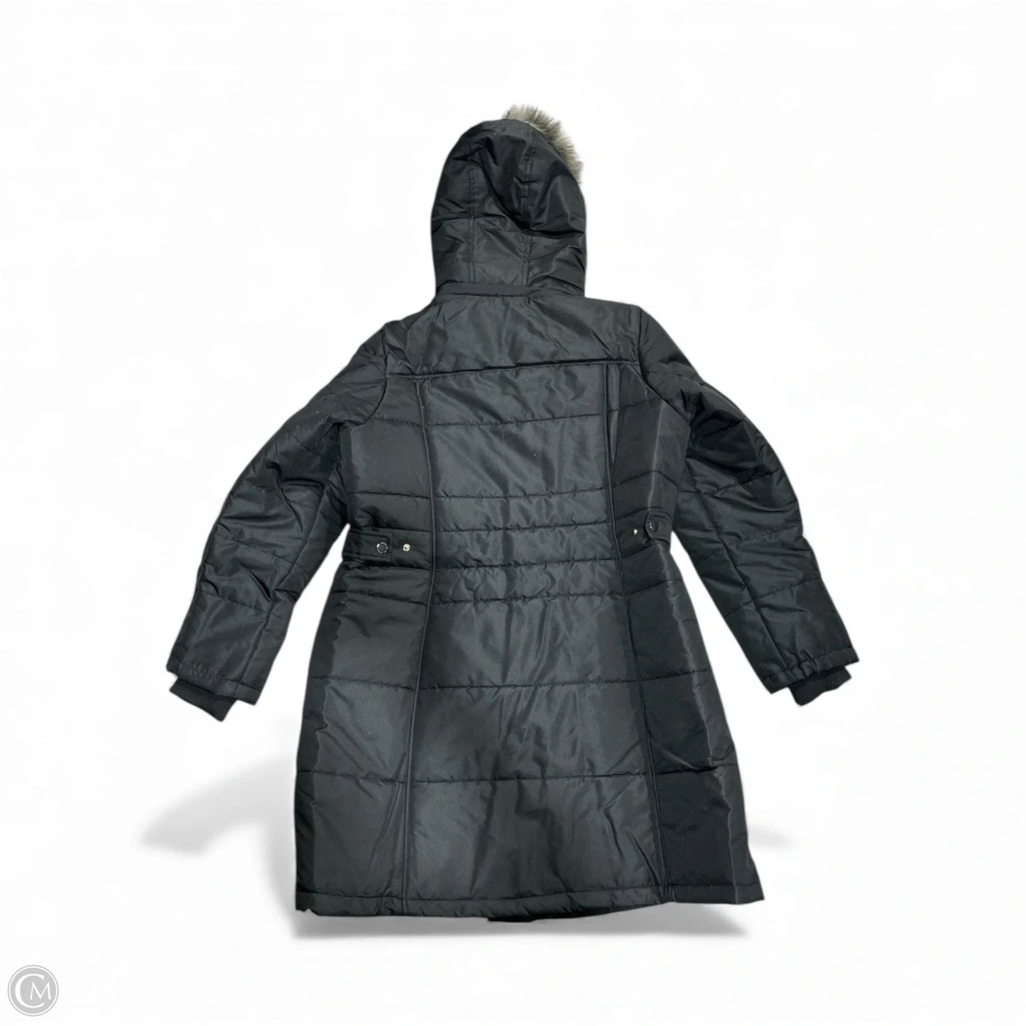 Coat Parka By Avenue In Black, Size: 16