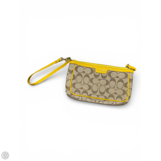 Wristlet Designer By Coach, Size: Small