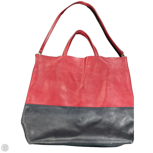 Handbag Leather By Clothes Mentor, Size: Large