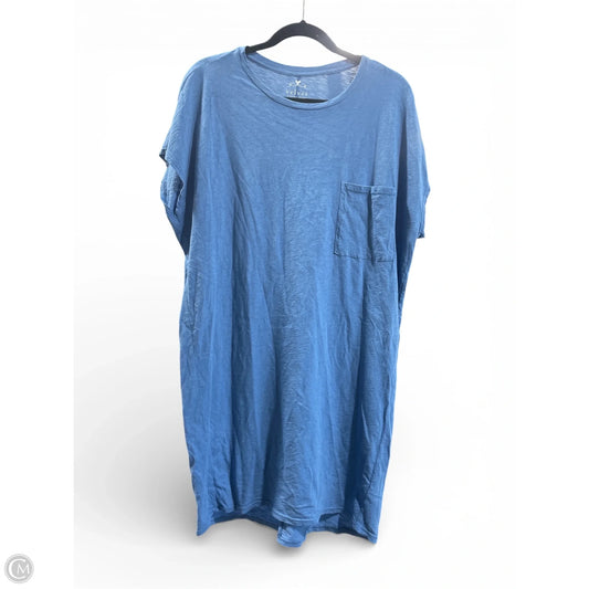 Dress Casual Midi By Velvet By Graham & Spencer In Blue, Size: S