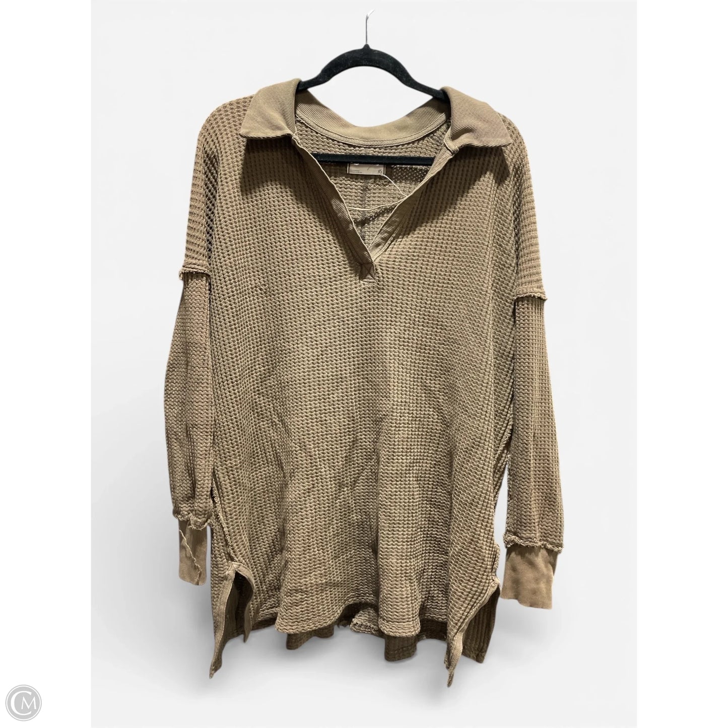 Tunic Long Sleeve By We The Free In Green, Size: Xs