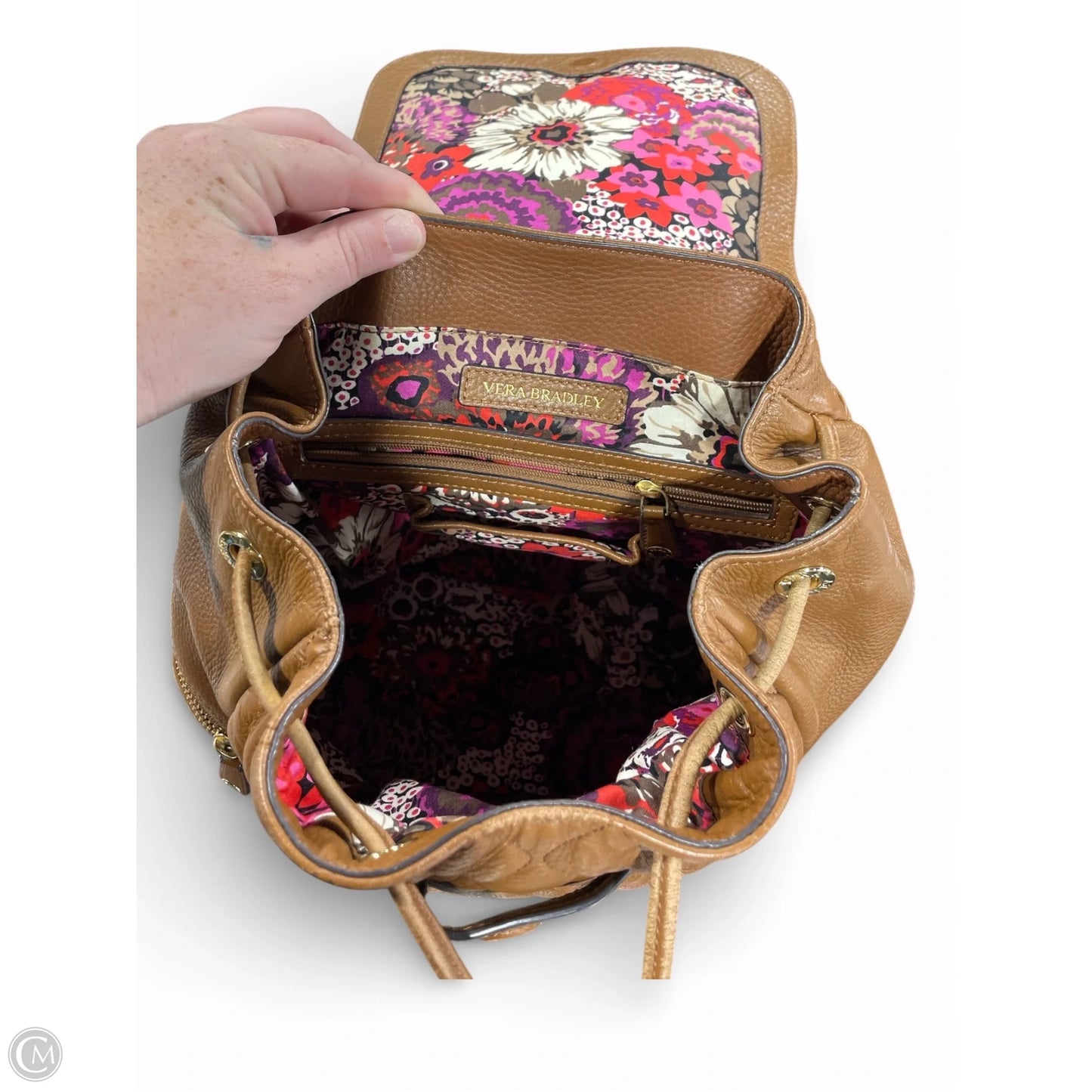 Backpack By Vera Bradley, Size: Large