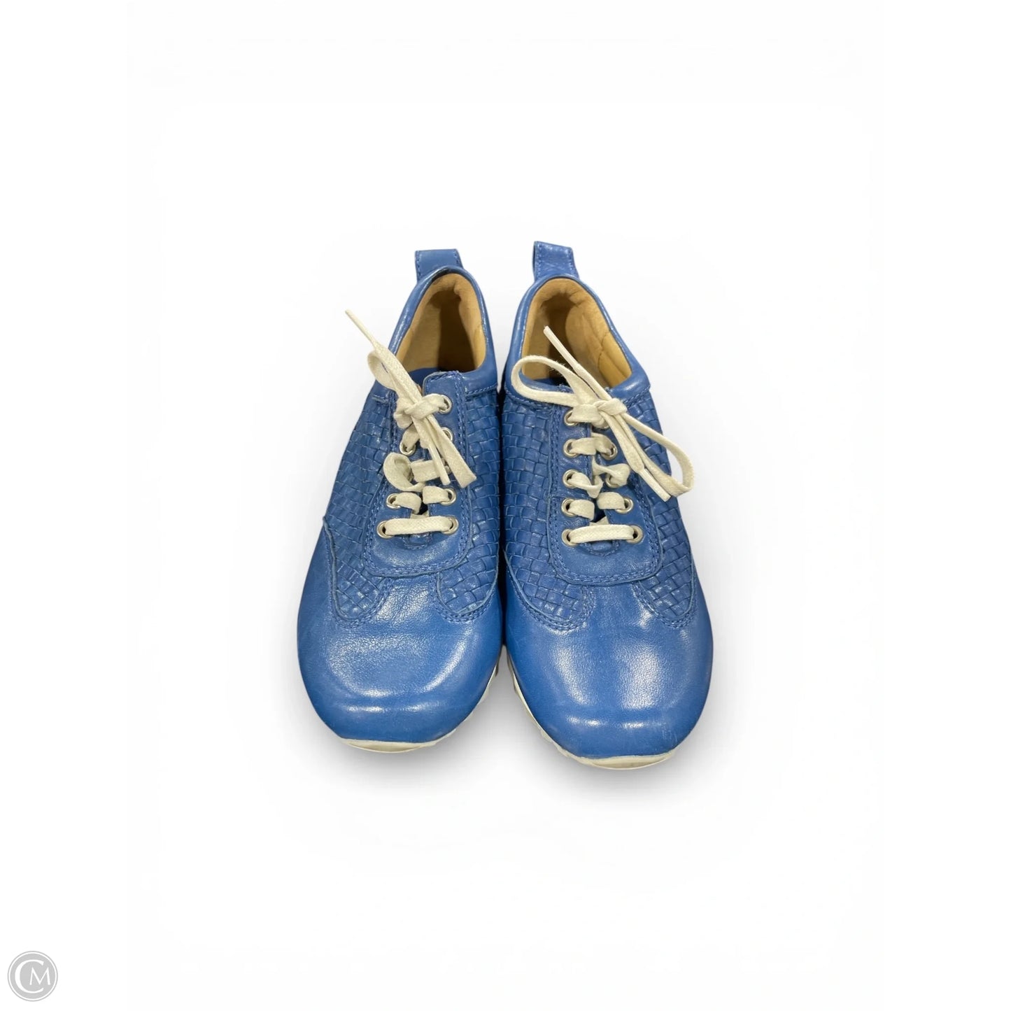 Shoes Sneakers By Clothes Mentor In Blue & White, Size: 9
